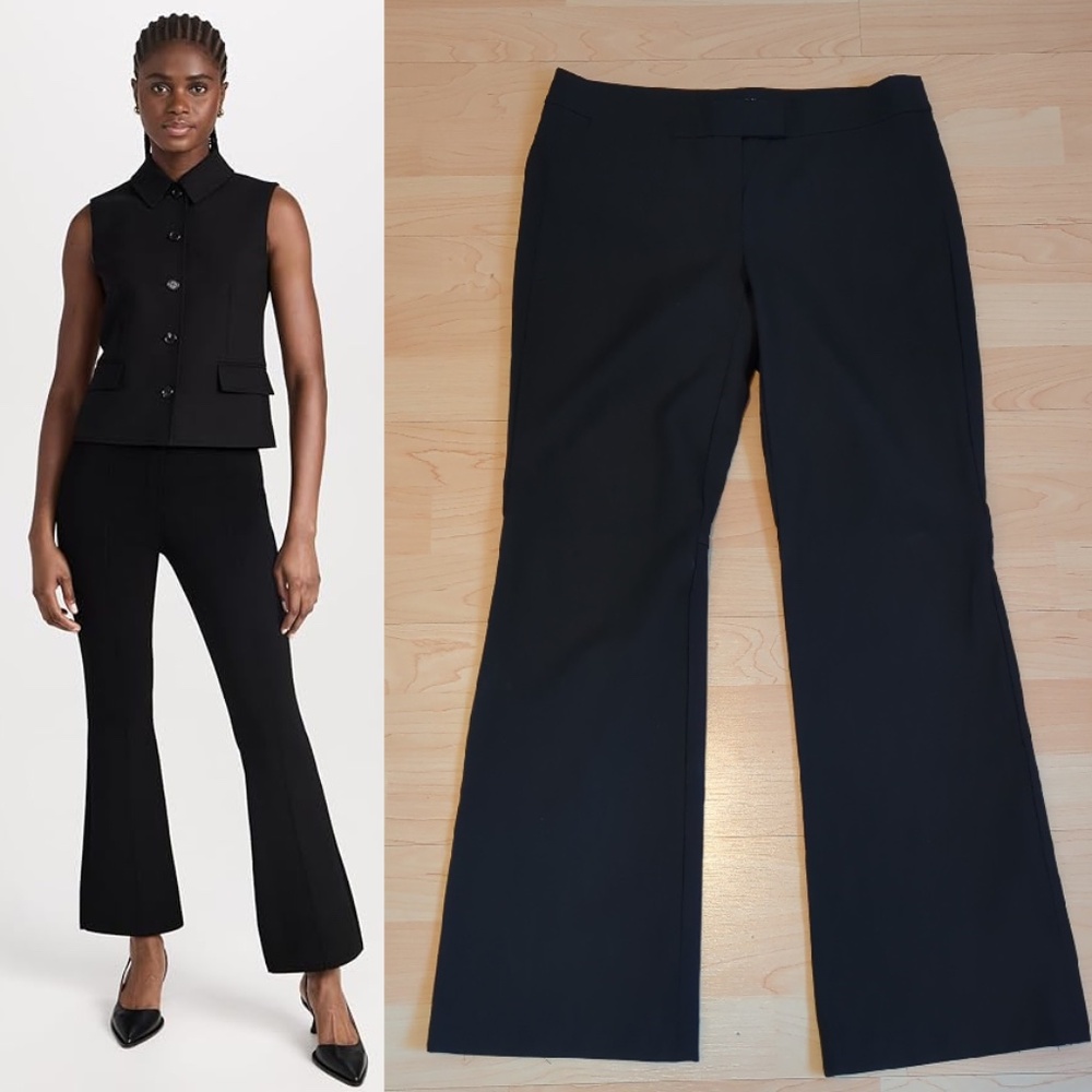 Theory Women’s Black Bootcut Dress Pants SZ 2